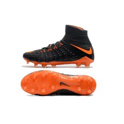fodboldstøvler Nike Phantom Hypervenom 3 Elite DF FG - Sort Orange_9.jpg